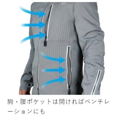 POWERAGE パワーエイジ PJ-24108 アーバンサマーライダース サイズ：XXL メッシュジャケット ジャケット アパレル | POWERAGE | 15