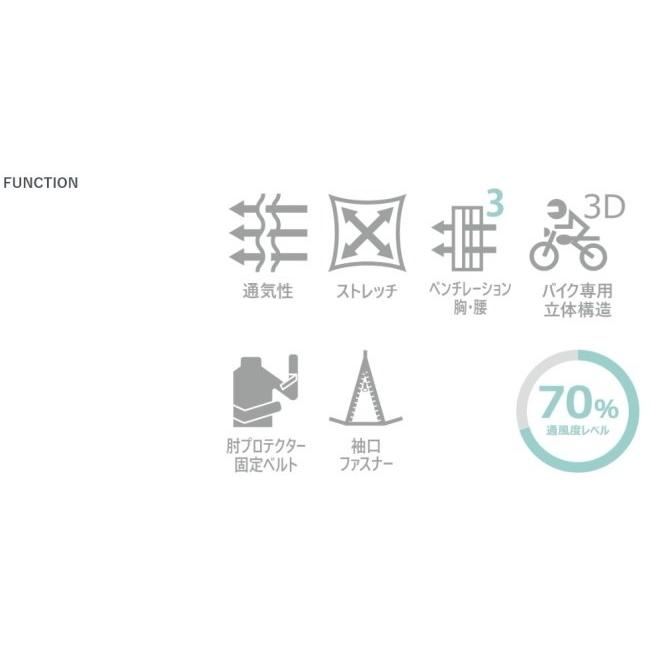 POWERAGE パワーエイジ PJ-24108 アーバンサマーライダース サイズ：XXL メッシュジャケット ジャケット アパレル | POWERAGE | 19