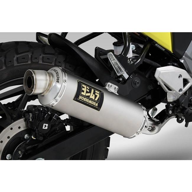 YOSHIMURA ヨシムラ 機械曲GP-MAGNUM105 サイクロン EXPORT SPEC 政府認証 タイプ：ステンレスカバー V-STROM250SX GIXXER250 GIXXER SF250｜webike｜07