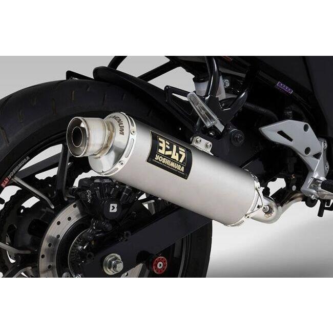 Vストローム250SX用 ヨシムラGP-MAGNUM ステンレス ヨシムラ（YOSHIMURA） 機械曲GP-MAGNUM105 サイクロン EXPORT SPEC