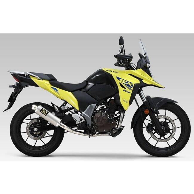YOSHIMURA ヨシムラ 機械曲GP-MAGNUM105 サイクロン EXPORT SPEC 政府認証 タイプ：サテンフィニッシュカバー GIXXER SF250 GIXXER250 V-STROM250SX マフラー_3