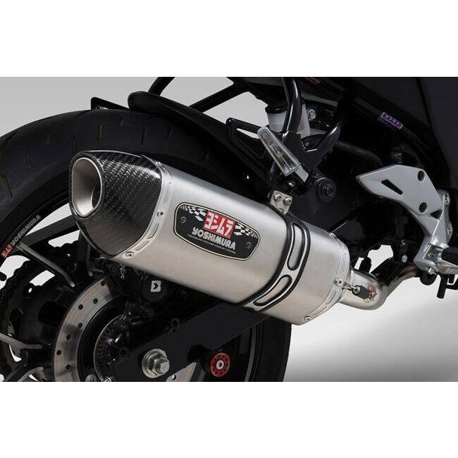 ヨシムラ（YOSHIMURA） 機械曲R-77Sサイクロン カーボンエンド EXPORT