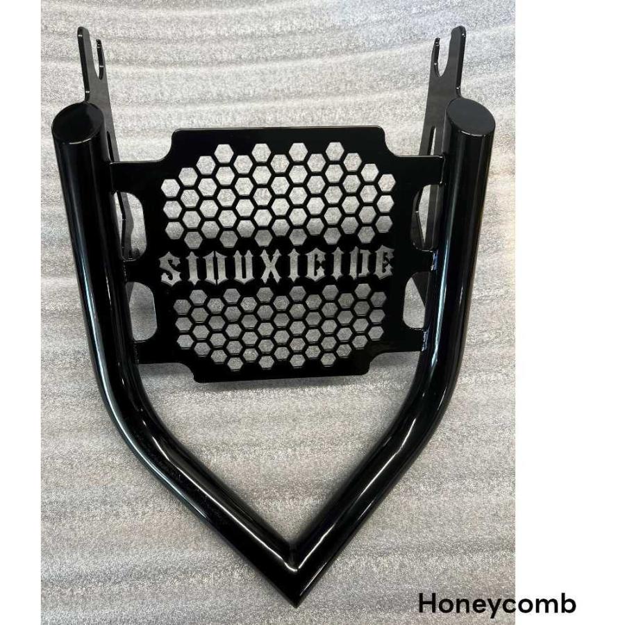 Siouxicide Choppers スーサイドチョッパーズ ラゲッジラック タイプ：Honeycomb / カラー：ブラック ツーリング HARLEY-DAVIDSON ハーレーダビッドソン 外装 | ブランド登録なし