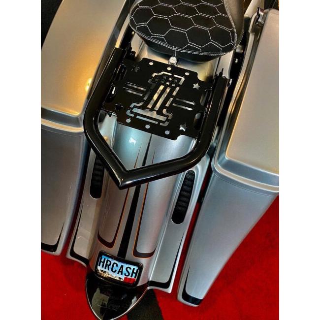 Siouxicide Choppers スーサイドチョッパーズ ラゲッジラック タイプ：Honeycomb / カラー：ブラック ツーリング HARLEY-DAVIDSON ハーレーダビッドソン 外装 | ブランド登録なし | 01