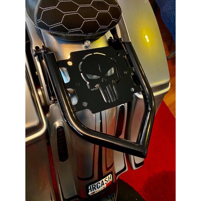 Siouxicide Choppers スーサイドチョッパーズ ラゲッジラック タイプ：Punisher / カラー：ブラック HARLEY-DAVIDSON ハーレーダビッドソン リアキャリア 外装_2