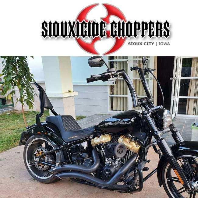 Siouxicide Choppers スーサイドチョッパーズ Excalibur Detachable 16″ シーシーバー カラー：ブラック｜webike｜03