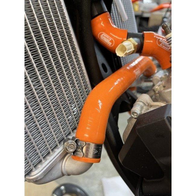 SAMCO SPORT サムコスポーツ クーラントホース(ラジエーターホース) カラー：グリーン(限定色) MC 125 TC SX XC GASGAS ガスガス HUSQVARNA ハスクバーナ KTM_2