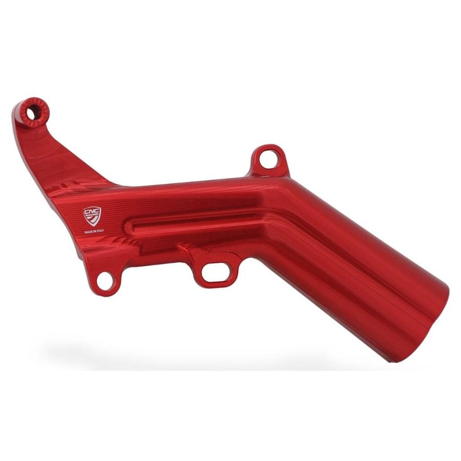 CNC Racing シーエヌシーレーシング リザーバータンクブラケット付きリアブレーキホースガード カラー：レッド STREETFIGHTER V4 V4S SP2 DUCATI ドゥカティ | CNC RACING
