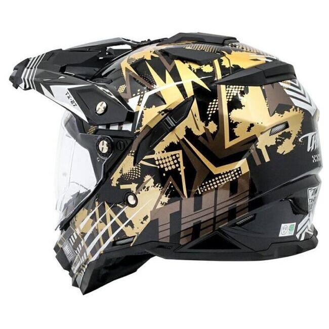 THH ティーエイチエイチ TX-27 バイオーム [ケイブブラック] ヘルメット サイズ：L(59-60cm) オフロードヘルメット | THH | 06