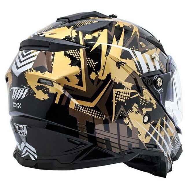 THH ティーエイチエイチ TX-27 バイオーム [ケイブブラック] ヘルメット サイズ：L(59-60cm) オフロードヘルメット | THH | 07