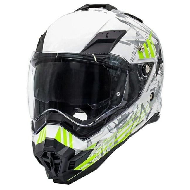 THH ティーエイチエイチ TX-27 バイオーム [ポーラーホワイト] ヘルメット サイズ：M(57-58cm) オフロードヘルメット | THH | 02