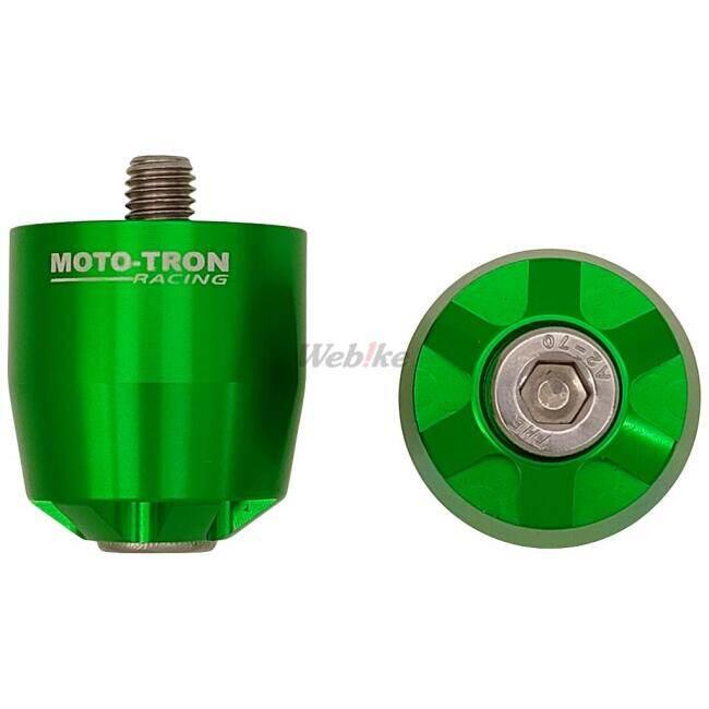 MOTO-TRON RACING モトトロンレーシング バーエンド カラー：グリーン