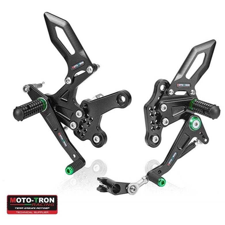 MOTO TRON モトトロン バックステップ キット カラー：ブラック 