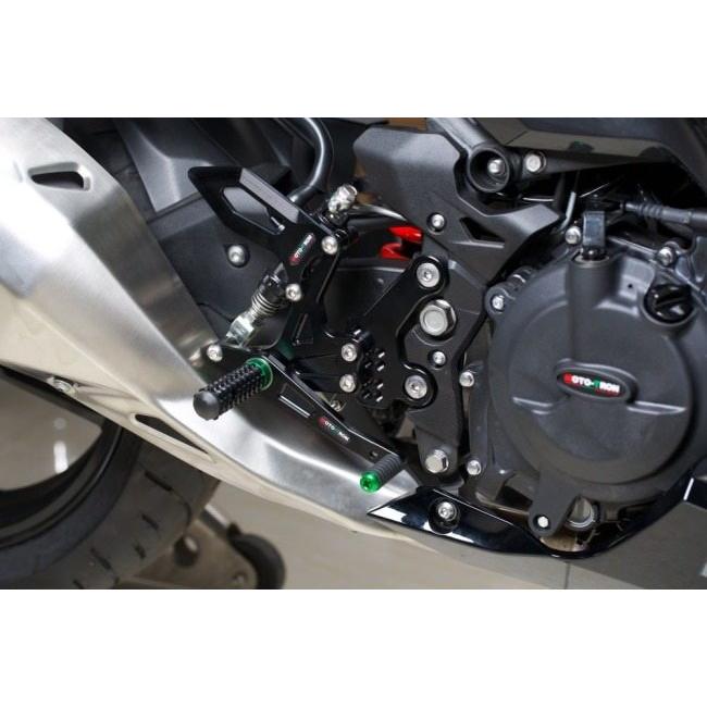 MOTO TRON モトトロン バックステップ キット カラー：ブラック 