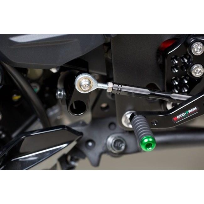 MOTO TRON モトトロン バックステップ キット カラー：ブラック 