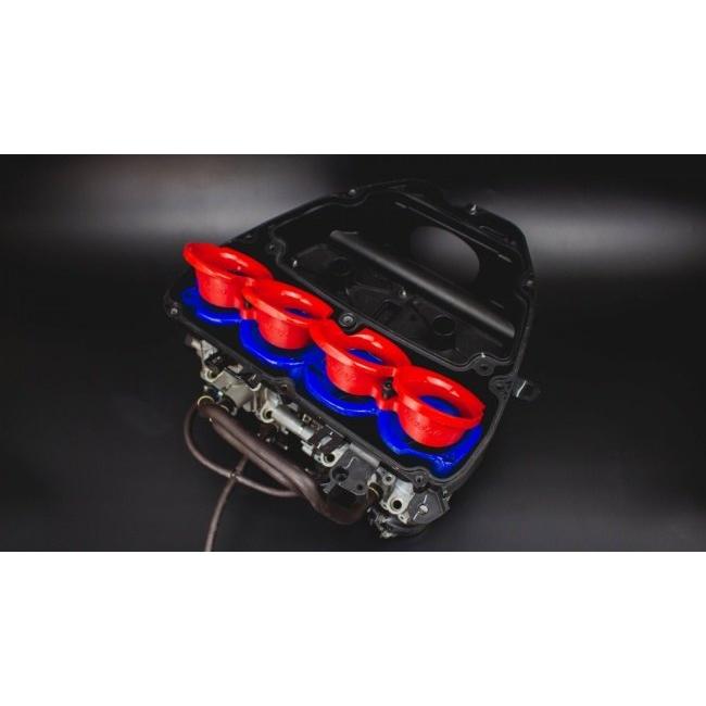 KSPP ケーエスピーピー Velocity stack Honda-CBR650F(14-17) Base color：Blue / stack：Black CB650F CBR650F HONDA ホンダ 吸気関連 エンジンの画像