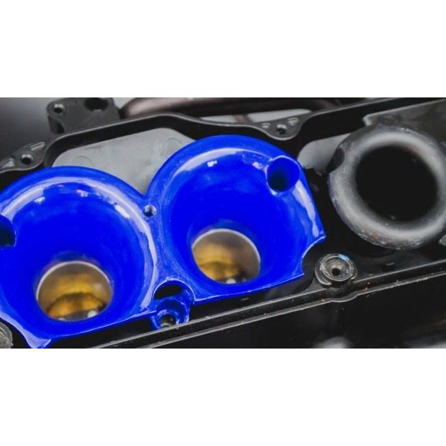 KSPP ケーエスピーピー Velocity stack Honda-CBR650R(18-23) Base color：Blue / stack：Black CB650R CBR650R HONDA ホンダ 吸気関連 エンジンの画像