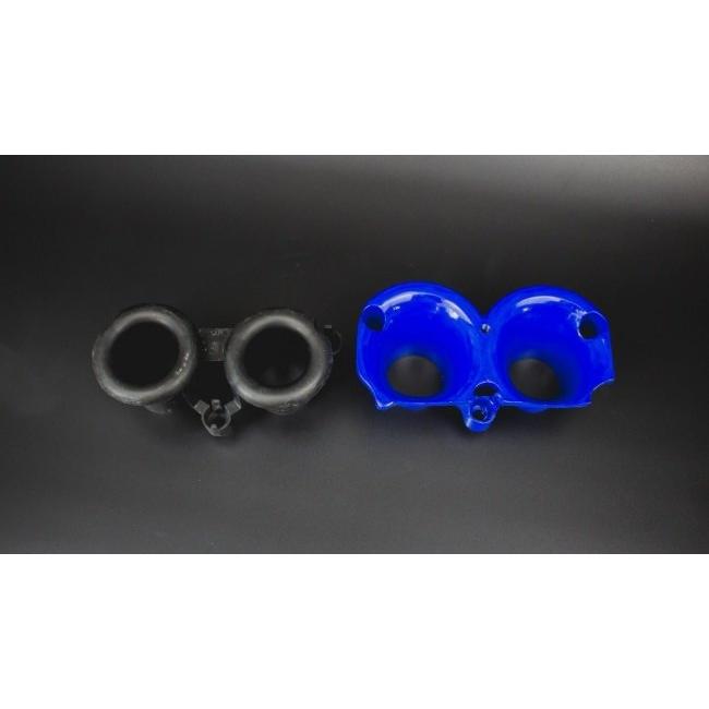 KSPP ケーエスピーピー Velocity stack Honda-CBR650R(18-23) stack：Red / Base color：Black CB650R CBR650R HONDA ホンダ その他吸気系オプション・補修部品の画像