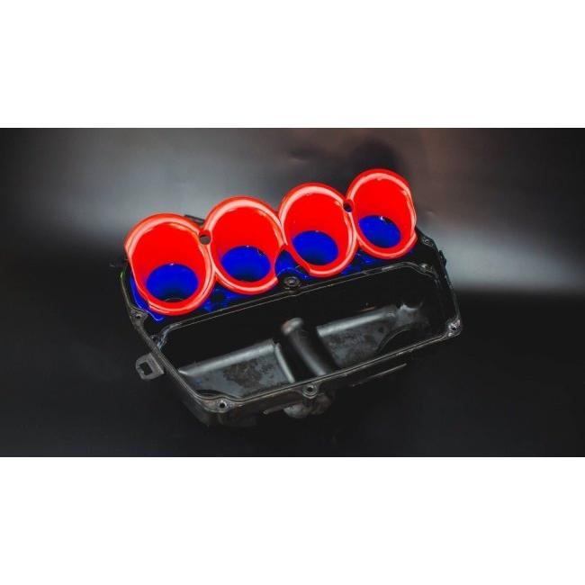 KSPP ケーエスピーピー Velocity stack Honda-CBR650R(18-23) Base color：Red / stack：Red CB650R CBR650R HONDA ホンダ その他吸気系オプション・補修部品の画像