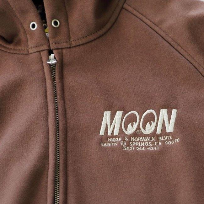 MONOEYES ジップアップ フーディー L MOON EYES ムーンアイズ 防風ZIPフーディー サイズ：L カジュアル