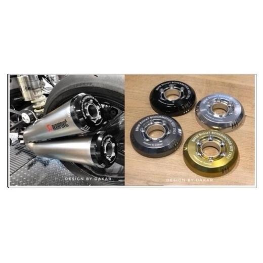 DK design ディーケーデザイン R NineT サイレンサーエンドキャップ(Type 2) カラー：グレー nineT scrambler Racer Pure BMW マフラーエンドキャップ マフラー | YAMAHA | 04