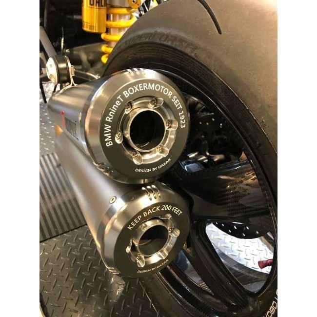 DK design ディーケーデザイン R nineT サイレンサーエンドキャップ カラー：ゴールド BMW マフラーエンドキャップ マフラー | YAMAHA | 01