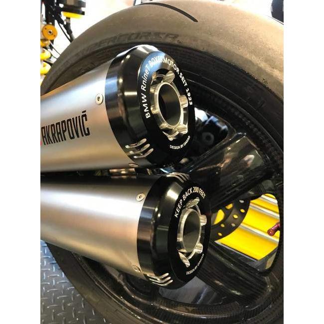 DK design ディーケーデザイン R nineT サイレンサーエンドキャップ カラー：シルバー BMW マフラーエンドキャップ マフラー | YAMAHA | 02