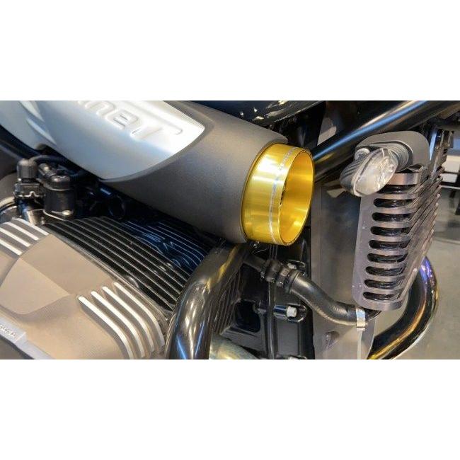 DK design ディーケーデザイン R nineT エアインテックパイプキャップ カラー：ゴールド scrambler Racer Pure Urban G/S BMW マフラーエンドキャップ マフラー | YAMAHA | 05