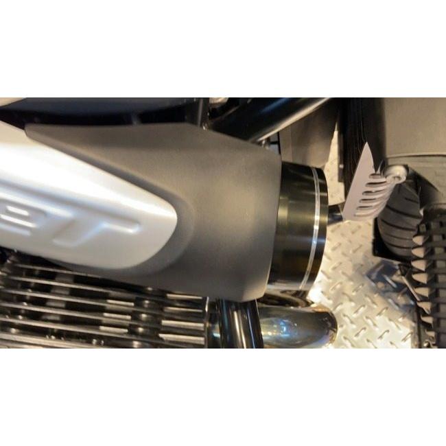 DK design ディーケーデザイン R nineT エアインテックパイプキャップ カラー：シルバー scrambler Racer Pure Urban G/S BMW マフラーエンドキャップ マフラー | YAMAHA | 09