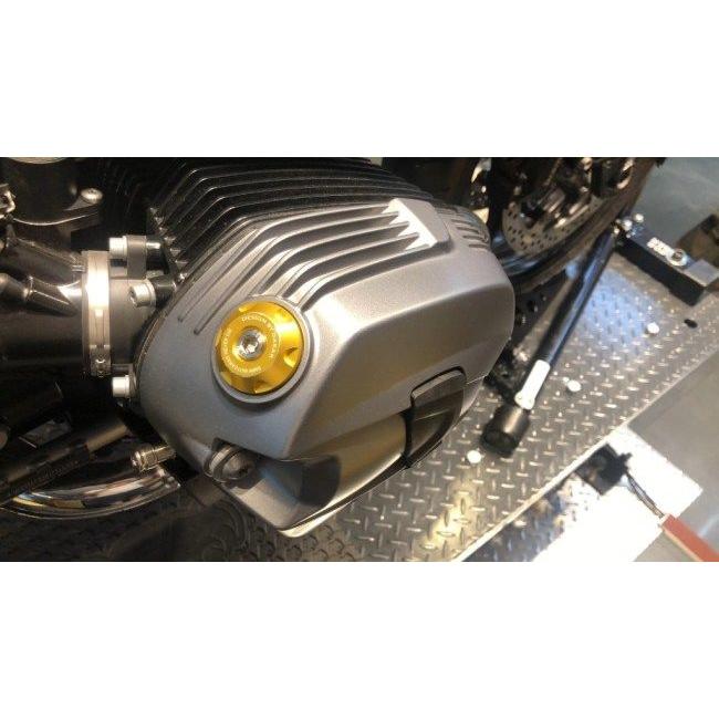 DK design ディーケーデザイン R nineT アルミオイルフィラーキャップ カラー：ゴールド scrambler Racer Pure Urban G/S BMW フィラーキャップ エンジンパーツ | YAMAHA | 09