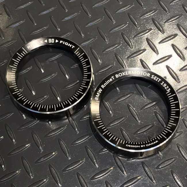 DK design ディーケーデザイン R nineT メーターカバー カラー：ゴールド BMW メーター・インジケーター関係 電装系 | YAMAHA | 01