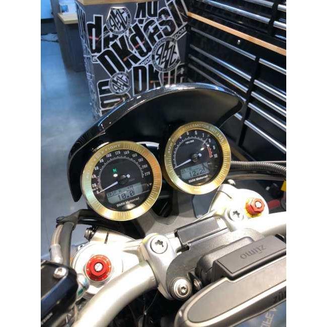 DK design ディーケーデザイン R nineT メーターカバー カラー：ゴールド BMW メーター・インジケーター関係 電装系 | YAMAHA | 02