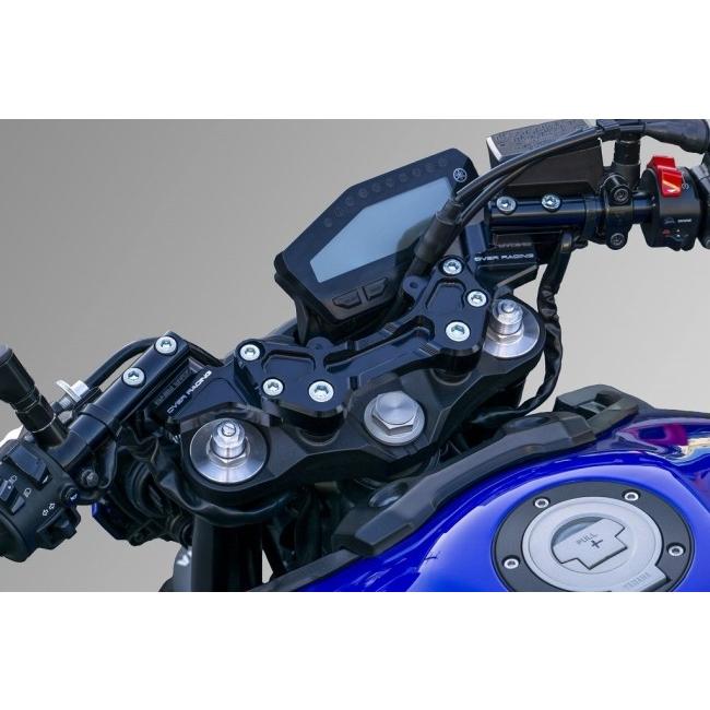 OVER オーヴァー スポーツライディングハンドルキット カラー：ブラックアルマイト仕上げ MT-09 YAMAHA ヤマハ ハンドルキット ハンドルの画像