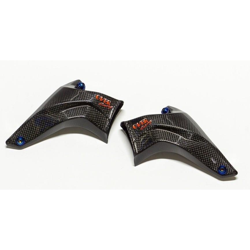 OVER オーヴァー フロントキャリパーダクト タイプ：ツヤあり Z900RS Cafe  ZX-4R SE ZX-4RR KAWASAKI カワサキ その他キャリパーオプション・補修部品 | OVER RACING