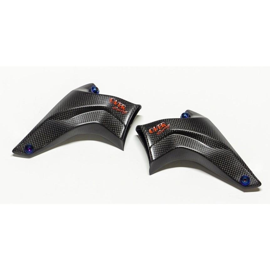 OVER オーヴァー フロントキャリパーダクト タイプ：ツヤ無し Z900RS Cafe  ZX-4R SE ZX-4RR KAWASAKI カワサキ その他キャリパーオプション・補修部品 | OVER RACING