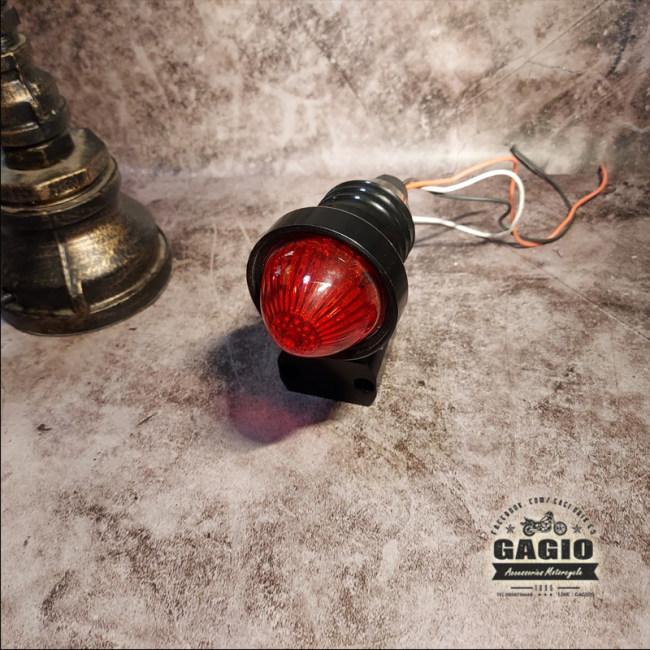 GAGIO MOTOR PARTS ガジオモーターパーツ CNC tail light， convex cover Color：Black テールランプ 灯火類 電装系の画像