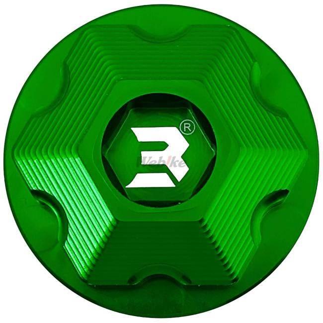 WR3 ダブルアールスリー オイルフィラーキャップ カラー：グリーン NINJA250R (EX250) NINJA250 Ninja ZX-6R NINJA ZX-10R ZX-14R (ZZR1400) KAWASAKI カワサキ | WR3 | 01