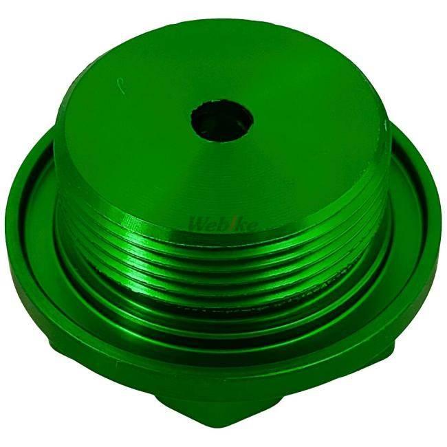 WR3 ダブルアールスリー オイルフィラーキャップ カラー：グリーン NINJA250R (EX250) NINJA250 Ninja ZX-6R NINJA ZX-10R ZX-14R (ZZR1400) KAWASAKI カワサキ | WR3 | 03