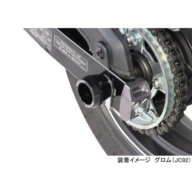 KITACO キタコ アクスルプロテクターセット カラー：ブラックアルマイト HONDA ホンダ KAWASAKI カワサキ SUZUKI スズキ 足回り | KーCON | 05