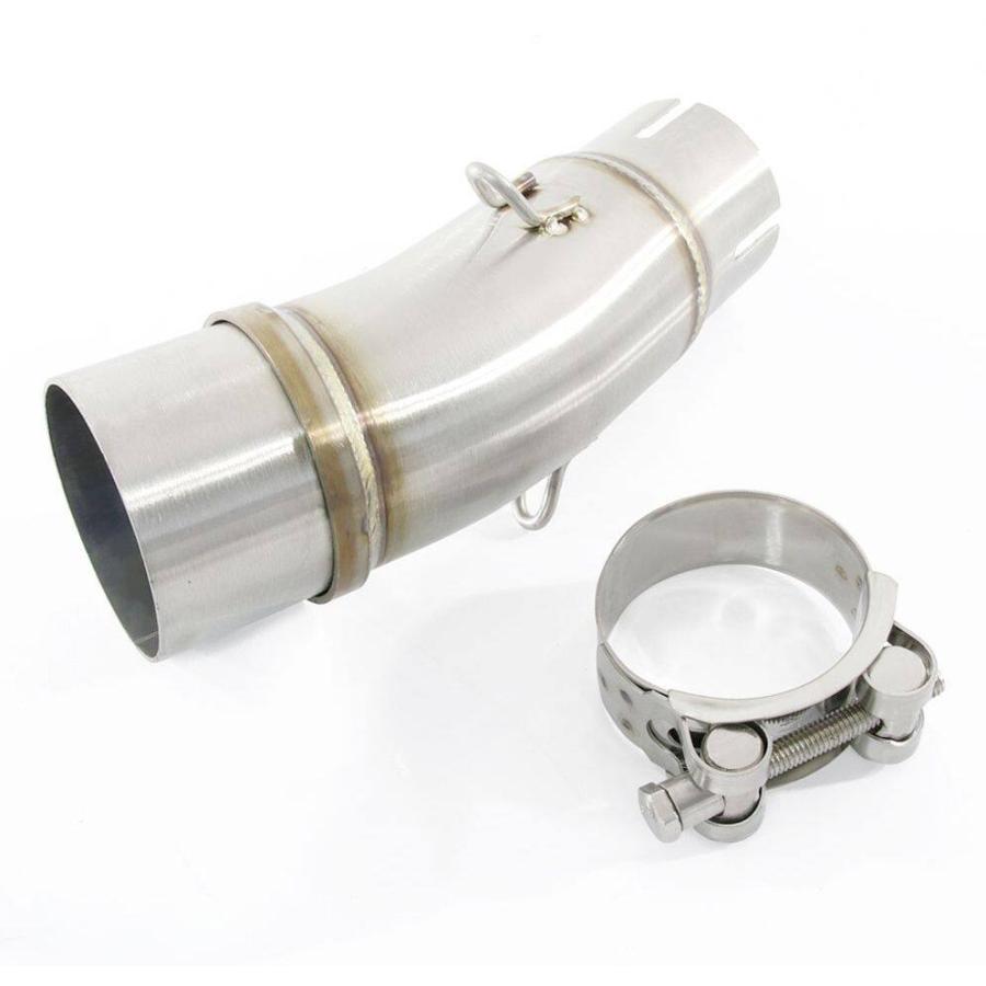 RISE CORPORATION ライズコーポレーション 中間パイプA カラー：シルバー（ステン） ニンジャ250 ニンジャ400 Z250 Z400 KAWASAKI カワサキ マフラー | ライズコーポレーション