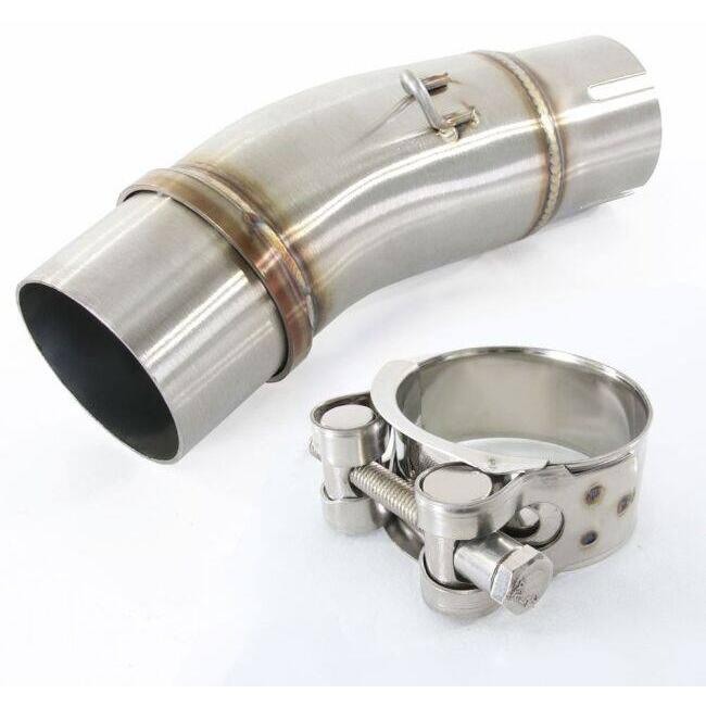 RISE CORPORATION ライズコーポレーション 中間パイプA カラー：シルバー（ステン） ニンジャ250 ニンジャ400 Z250 Z400 KAWASAKI カワサキ マフラー | ライズコーポレーション | 01