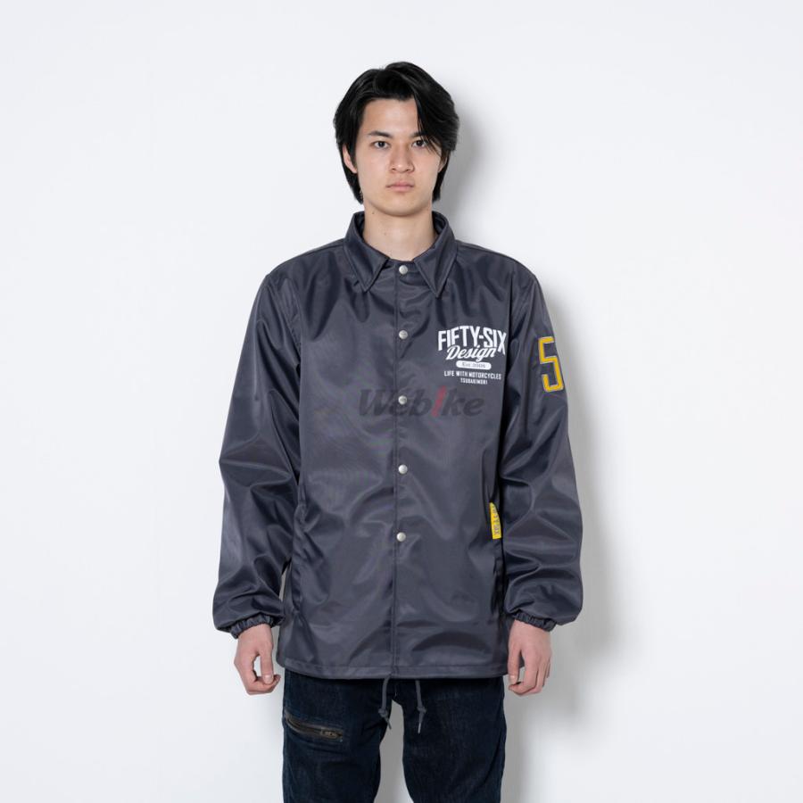 56designブラックコーチジャケット Webike | 56design 56デザイン RIDING COACH JACKET 2(PJ0504