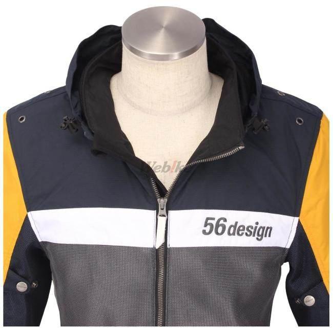 56design 56デザイン HALF MESH PARKA EVO サイズ：XL｜webike｜19