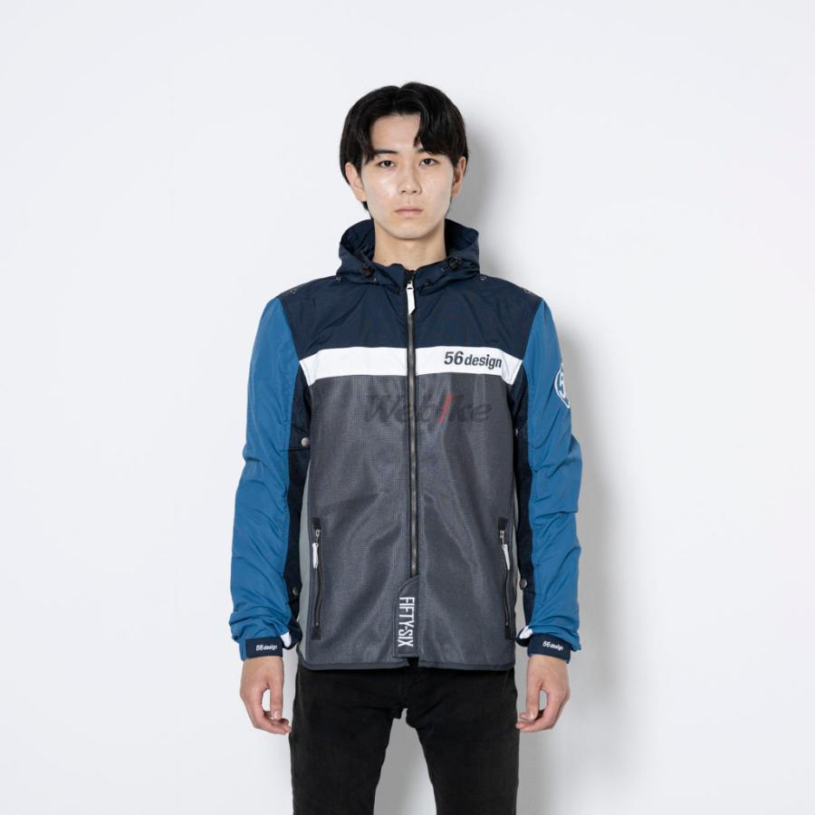 56design（56デザイン） HALF MESH PARKA EVO サイズ：S メッシュ