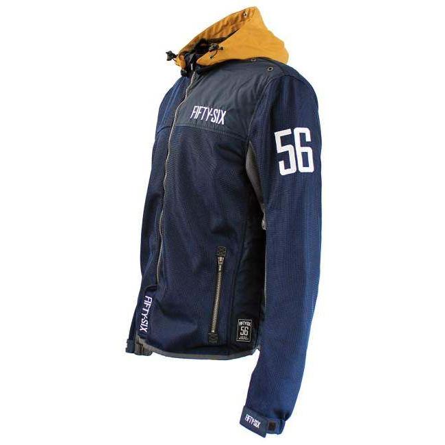 56designジャケット　レディース 56design（56デザイン） COLOR HOODIE MESH JACKET 24レディース