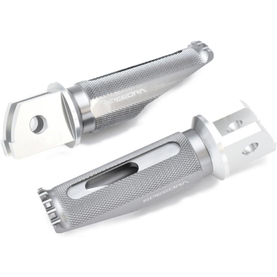 SPEEDRA スピードラ タンデムステップ 取付部カラー：シルバー / ステップバーカラー：チタン GSX1300R HAYABUSA GSX-S1000GT SUZUKI スズキ ステップ 足回り | SPEEDRA