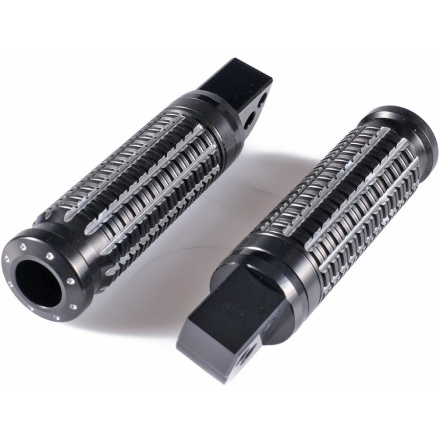 SPEEDRA スピードラ パッセンジャーフットペグ カラー：ブラック