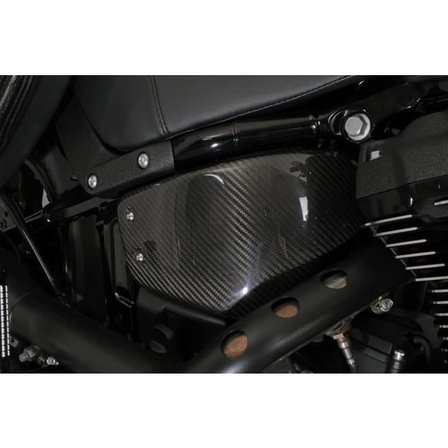 ハーレーXR1200 カーボンサイドカバー - パーツ ハーレーXR1200 カーボンサイドカバー - パーツ