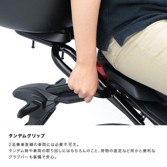 エンデュランス バイク リアキャリア タンデムグリップ付き ENDURANCE（エンデュランス） タンデムグリップ付きリアキャリア＋リア
