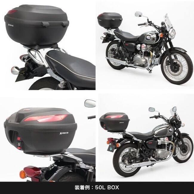 ENDURANCE（エンデュランス） タンデムグリップ付きリアキャリア W800